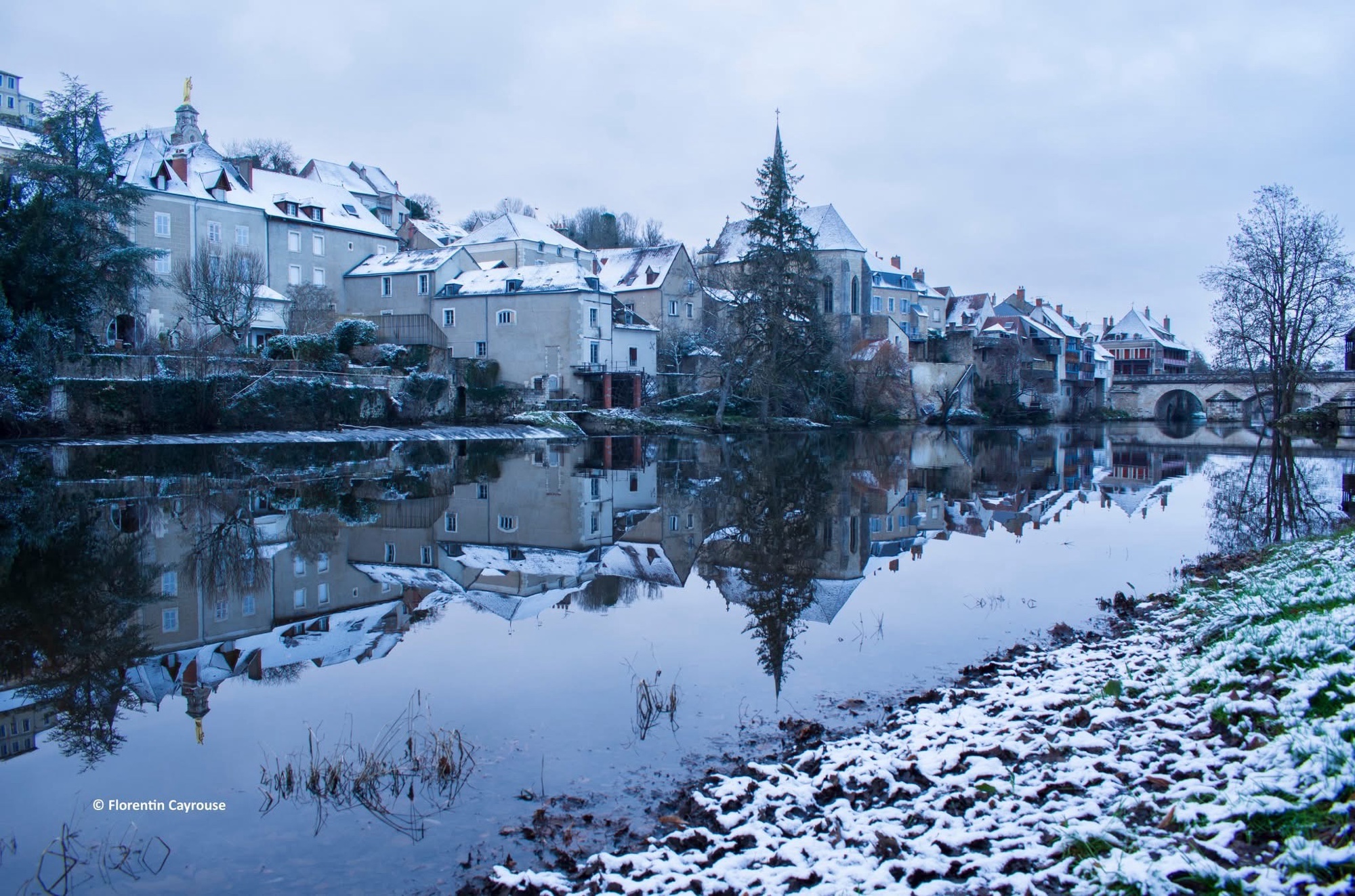 Argenton-sur-Creuse en vigilance orange neige et verglas : entre 1 à 5 cm attendus, la circulation perturbée dans l’Indre