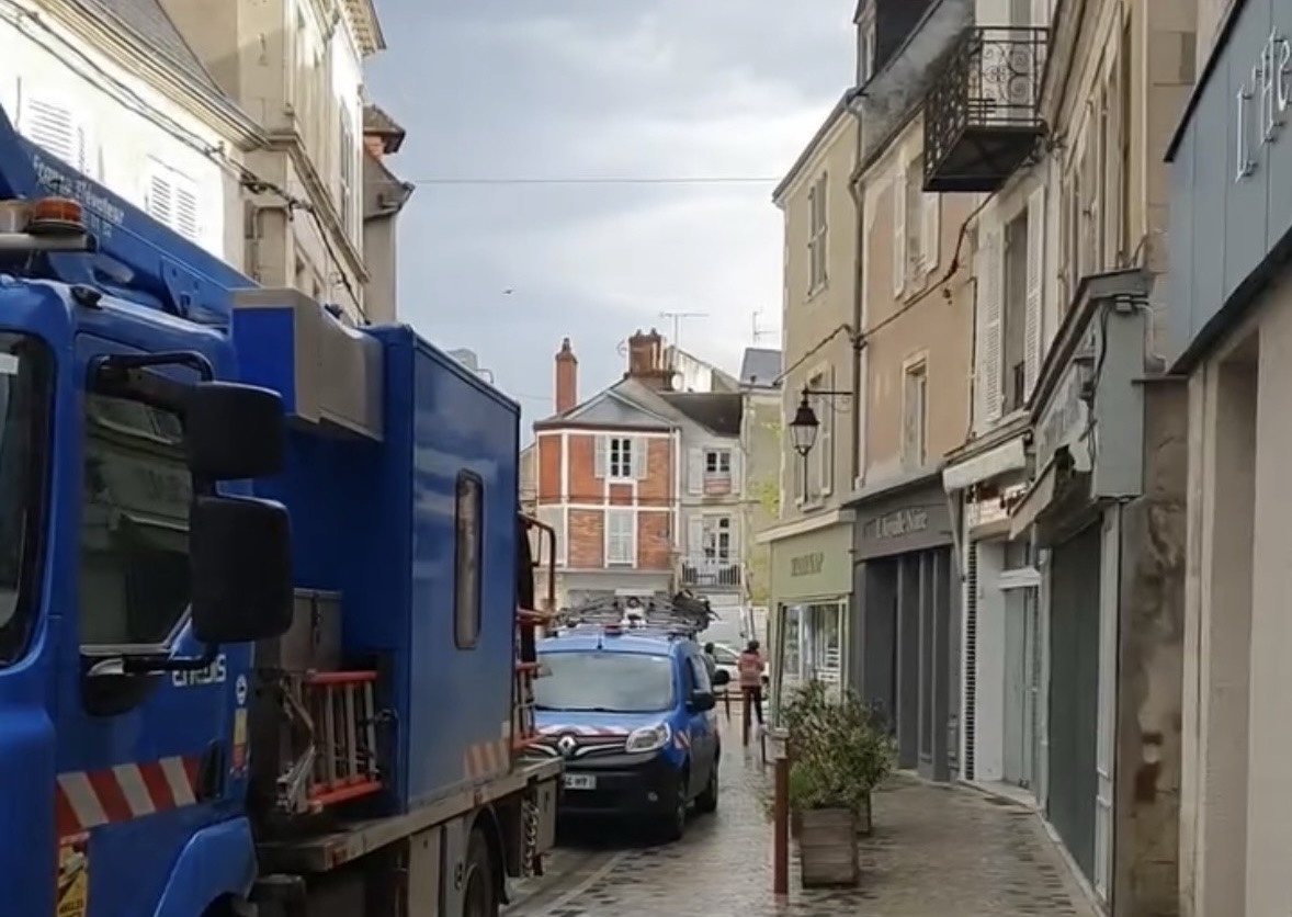 Argenton-sur-Creuse : une panne d’électricité prive une partie du centre-ville de courant ce matin