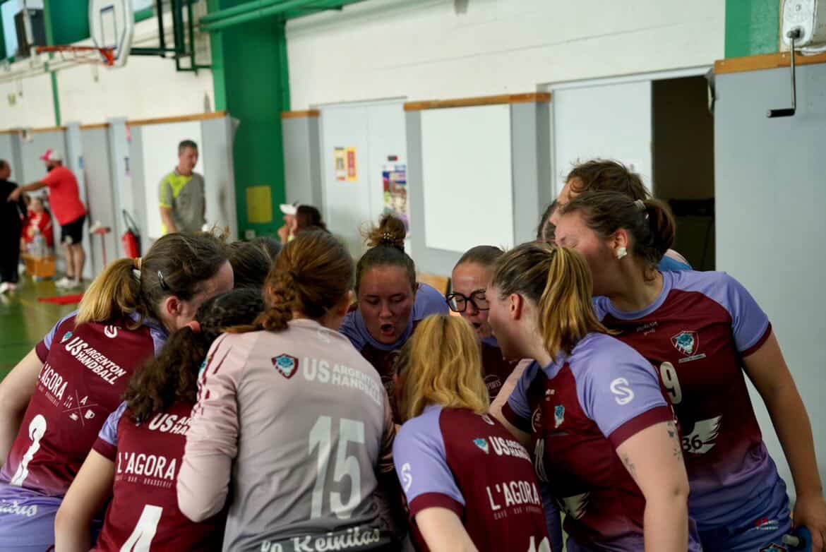 « Cette montée en région récompense trois ans de travail » : les féminines de l’US Argenton handball changent de dimension