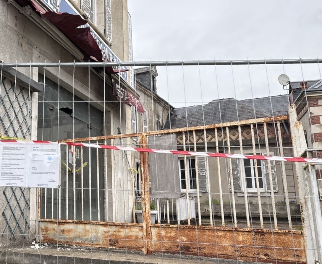 Incendie de l’ancien hôtel Les Terrasses : à Argenton-sur-Creuse, la mairie demande au procureur une intervention rapide