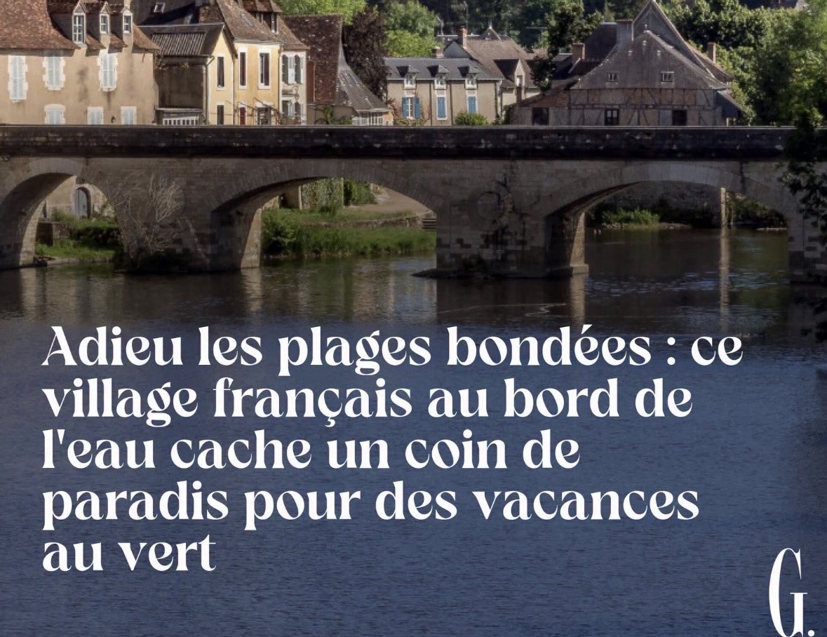 Quand Grazia, un magazine national confond la Creuse et l’Indre : Argenton-sur-Creuse illustre par erreur un autre village