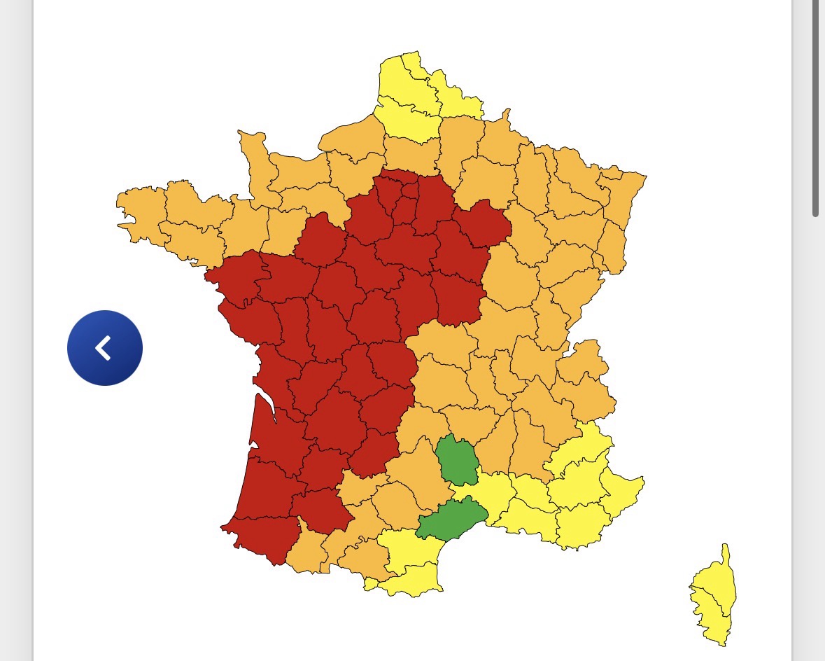 Vigilance rouge canicule : l’Indre et Argenton-sur-Creuse placés au plus haut niveau d’alerte ce dimanche 21 juin