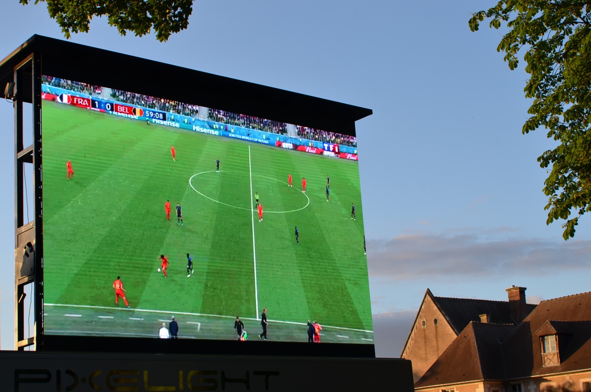 Argenton-sur-Creuse annule la diffusion de la finale de la Coupe du monde sur écran géant