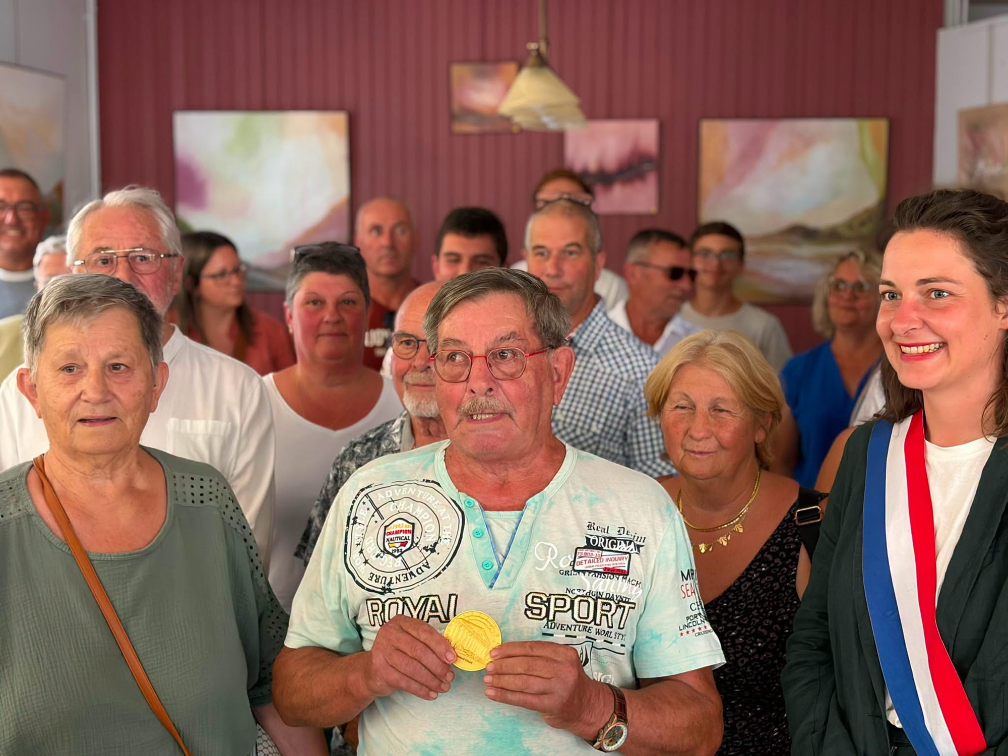 Près de 70 ans d’engagement à Saint-Marcel : Bernard Désiré reçoit la médaille de l’Assemblée nationale